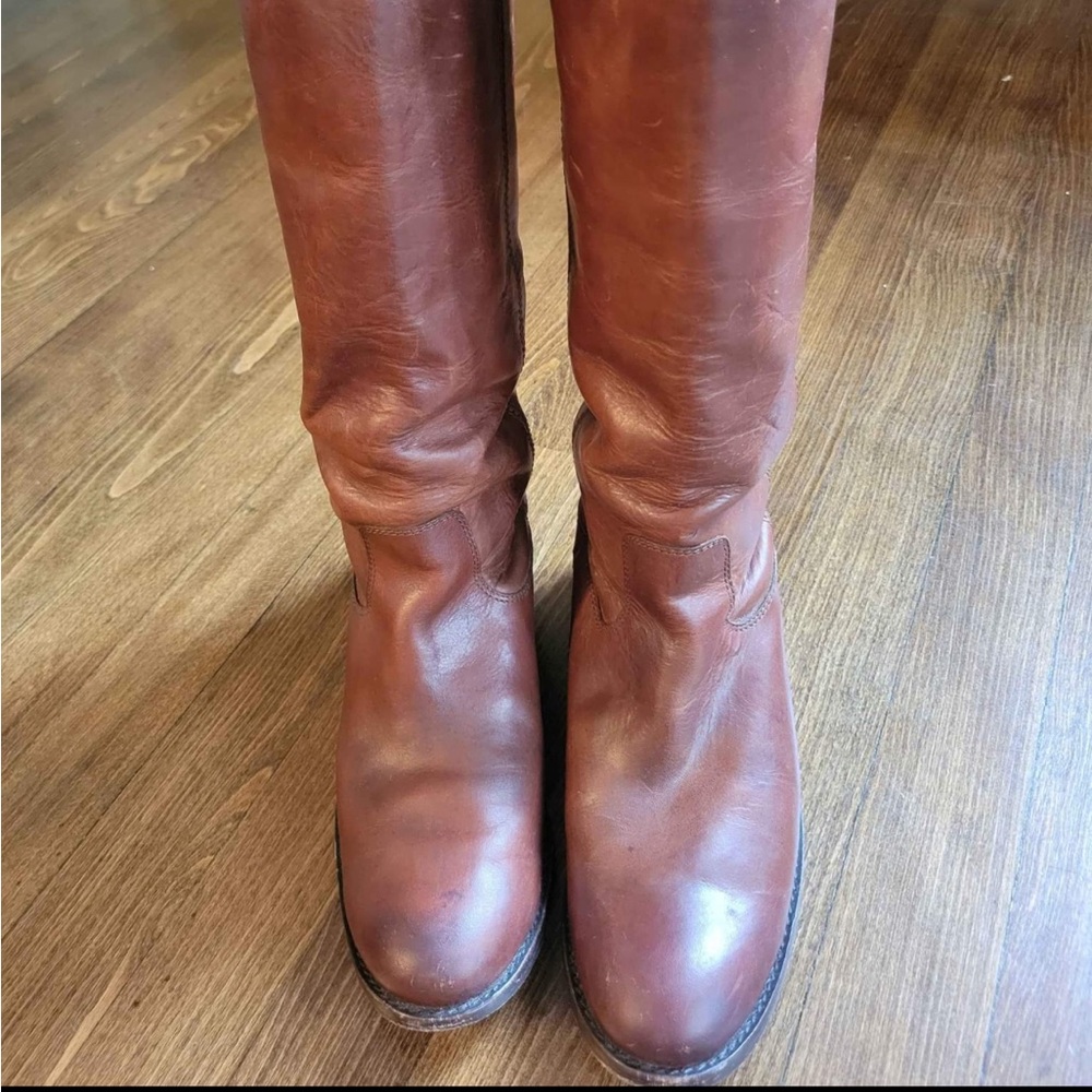 Frye tan Leather Boots